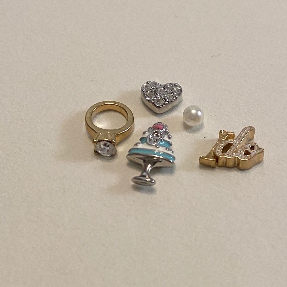 Origami Owl Wedding Charms